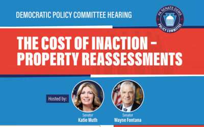 ADVISORY: Senate Dems to Host Hearing on Property Reassessments Monday in Pittsburgh